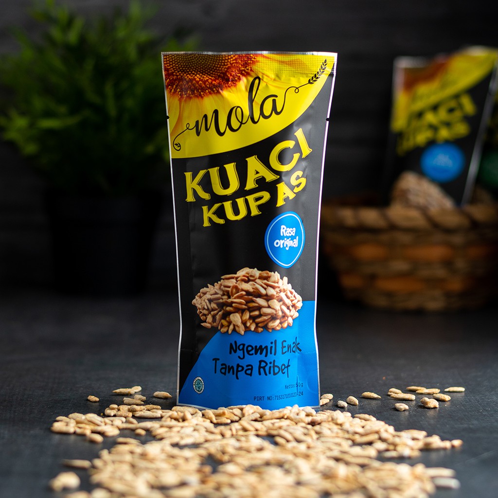 8 pc Mola Kuaci Kupas Panggang / Biji Matahari / Sunflower Seed