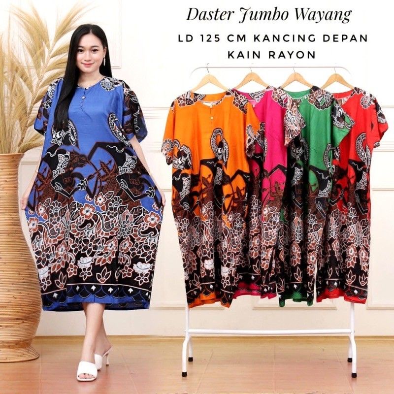 Daster Jumbo Wayang
