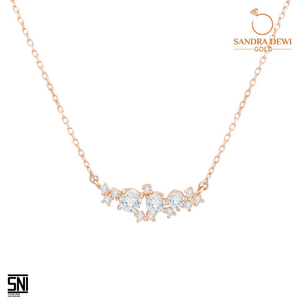 Kalung Emas Sandra Dewi Gold K-Style Shin Series 75.5 SNI NC200015
