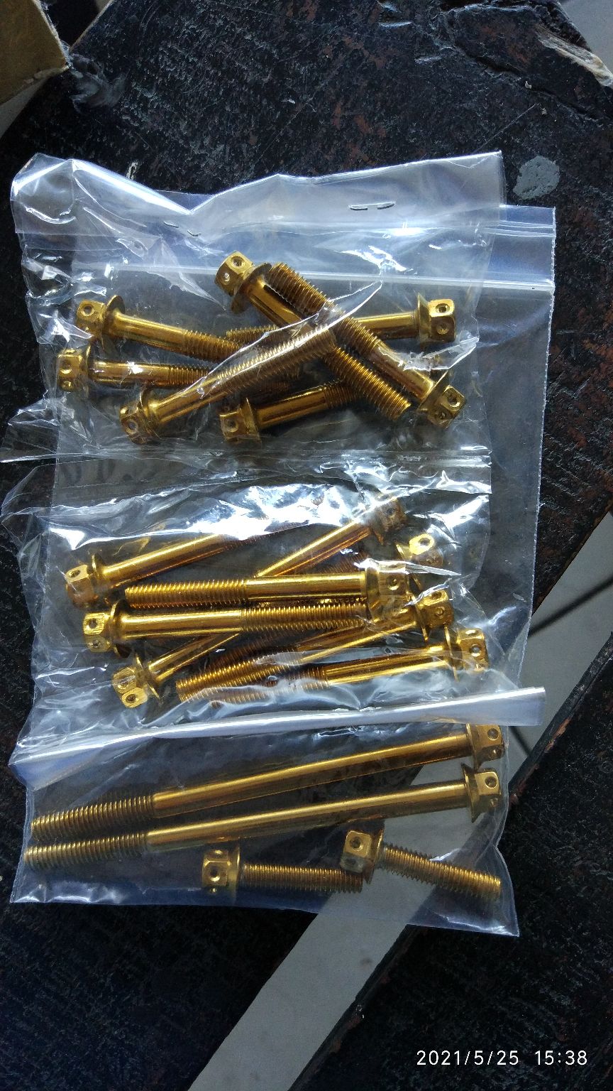 Baut Probolt Gold Flower 6x90 Drat 10 Panjang 9cm