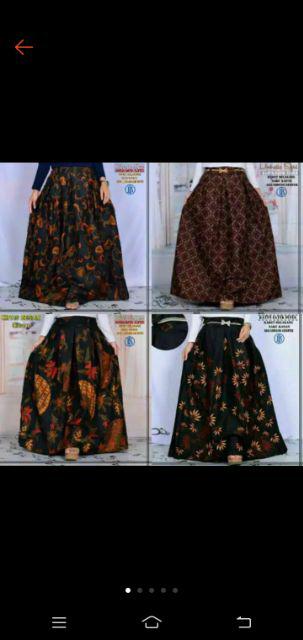 Rok Adhikara Batik Solo Fashion Wanita Rok Batik Modern Bawahan Batik Ori By Svj