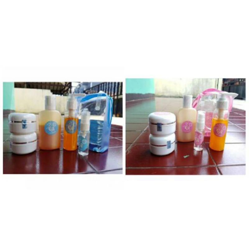 Cream paket CR biru & pink MDS