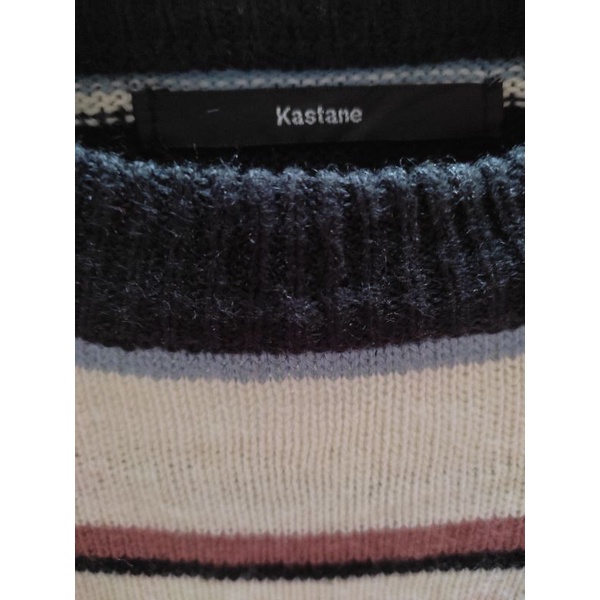 Kastane - Sweater rajut crop oversize