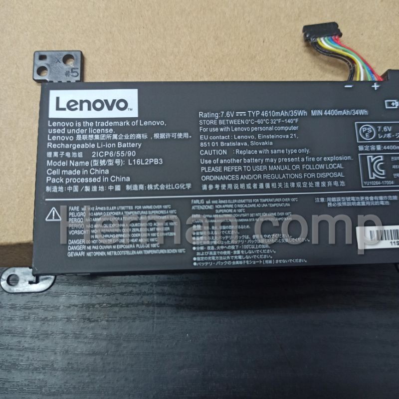 Original Baterai Lenovo Ideapad 320-14ast 320-14IAP 320-14IKB 320-14ISK 320-15ABR 320-15IAP 320-15IKB 320-15IKBA 320-15ISK 320-17ABR