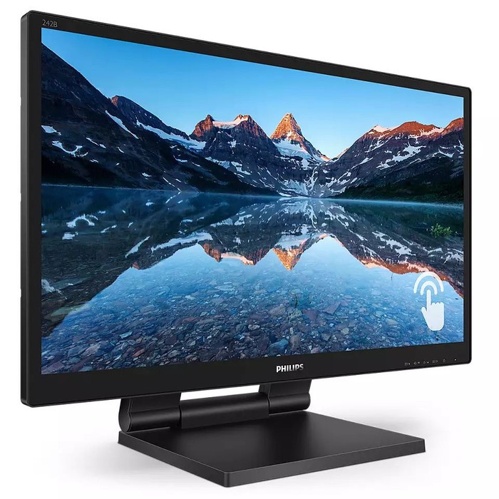 Monitor LED Philips 242B9T/70 23.8&quot; Touch Screen - LED Philips 242B9T