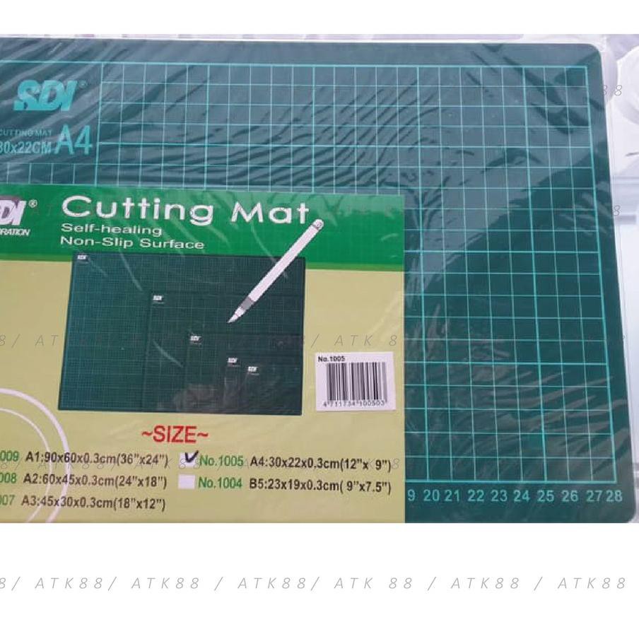 

SG-096ZV" Alas Potong / Cutting Mat SDI A4 30 x 22 cm ..mksh