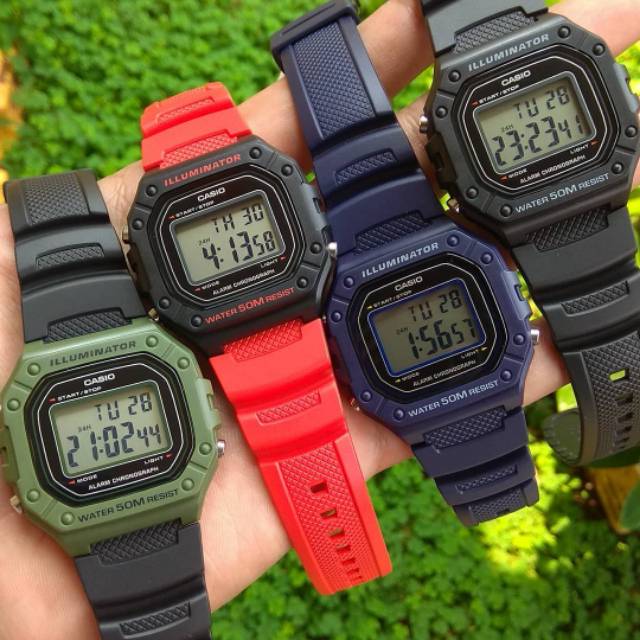 JAM TANGAN PRIA CASIO ILLUMINATOR ORIGINAL MURAH GARANSI RESMI