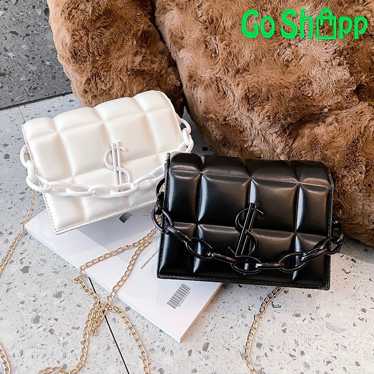 Tas Fashion Korea Import High Quality Terbaru - Tas Wanita Model Tali Rantai Kekinian [SL42]
