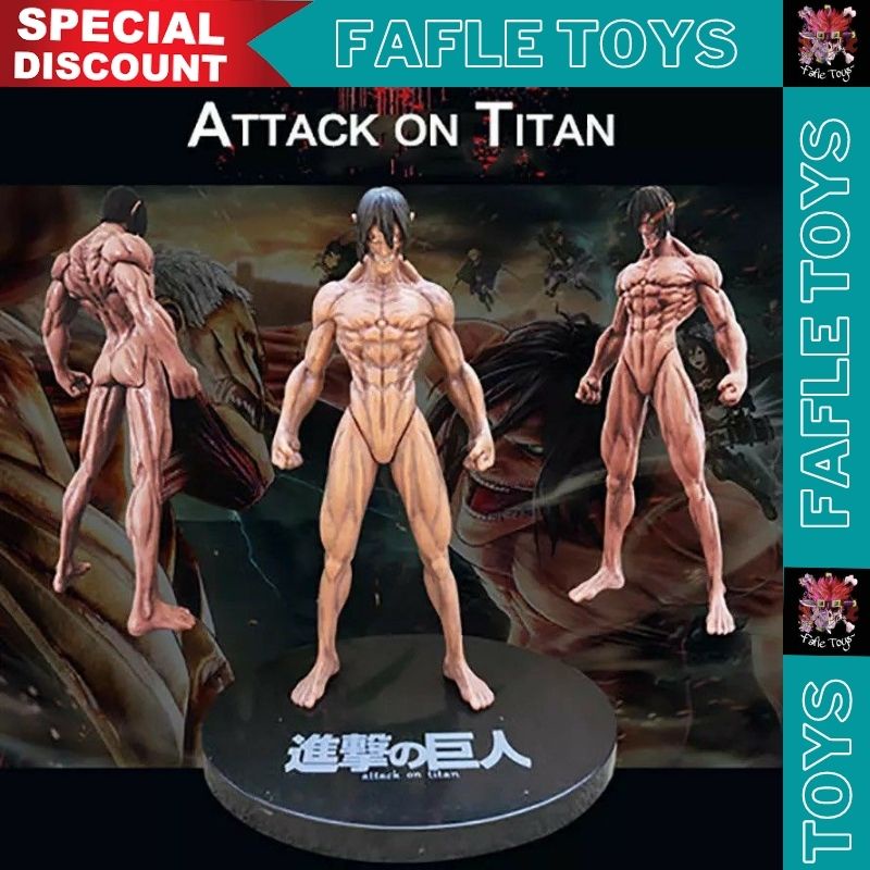 Action Figure Titan Eren / Action Figure Titan / Action Figure Titan Eren Yeager / Attack on titan F