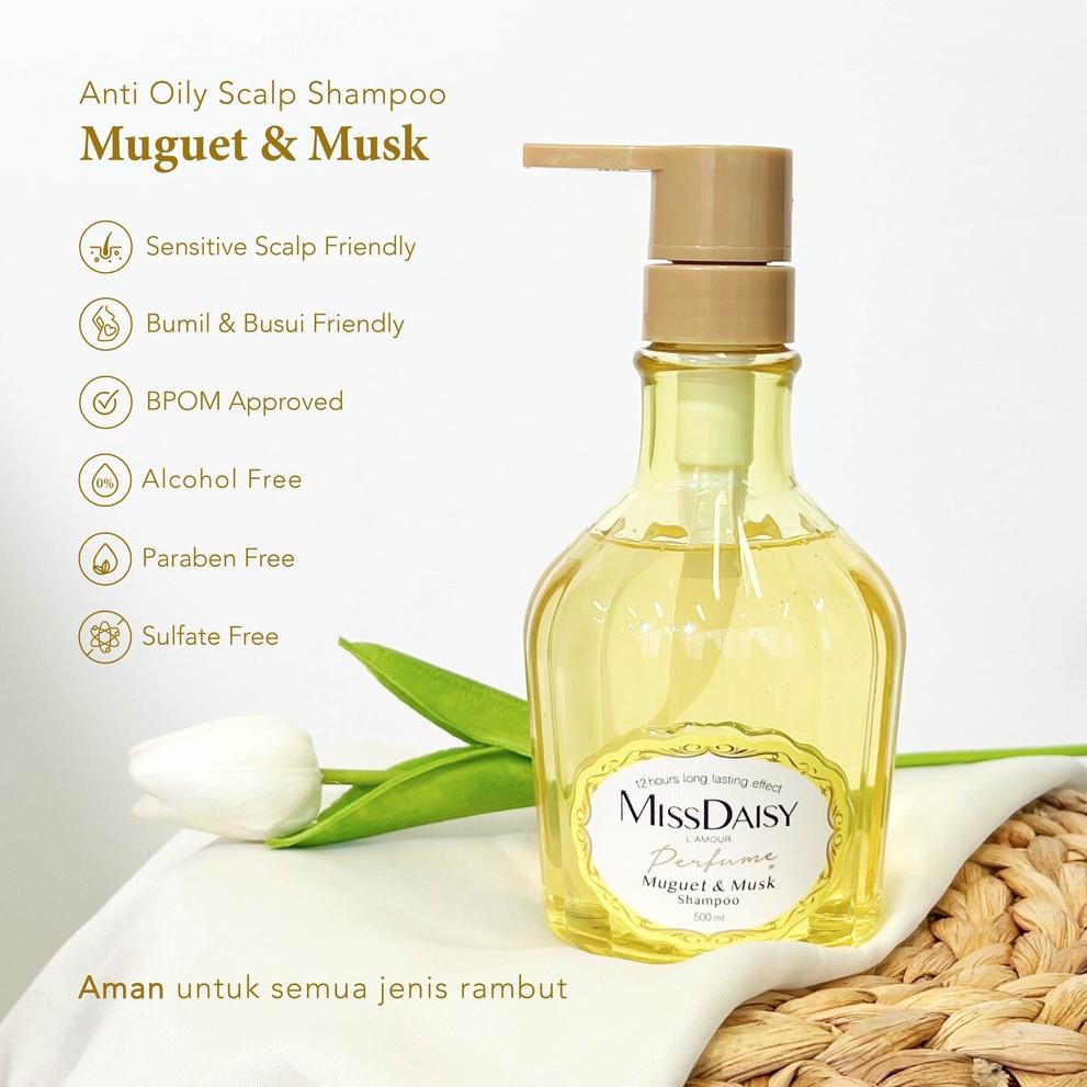 Tanpa Ongkir MISS DAISY | Perfume Shampoo | Muguet & Musk |  Anti Lepek dan Ketombe | Wangi Tahan La