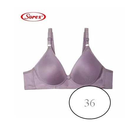 Bra BH Tanpa Kawat Super Soft Sorex 17238-36 Abu