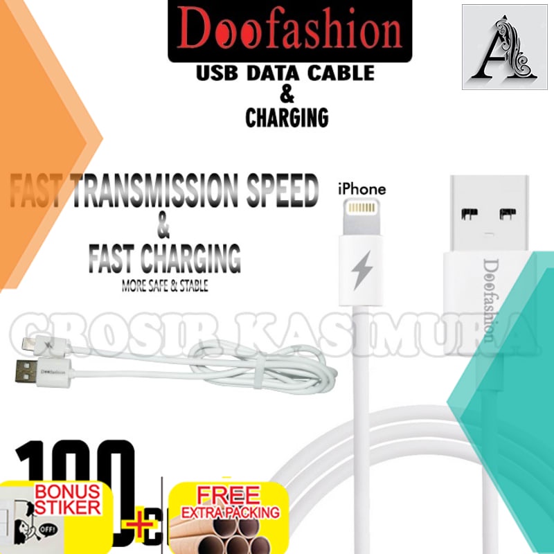 

Grosir KABEL IPHONE DOOFASHION / KABEL GOOD QUALITY