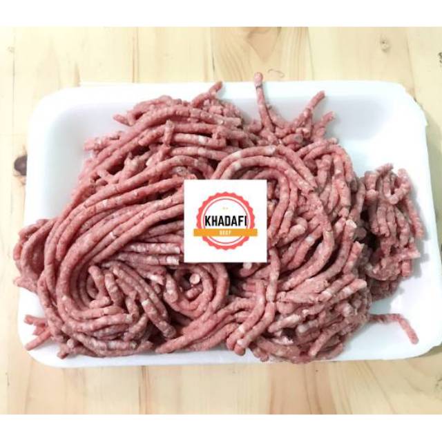 

DAGING GILING 80 % DAGING 20 % LEMAK - PER 1 KG - DAGING SAPI GILING HALUS