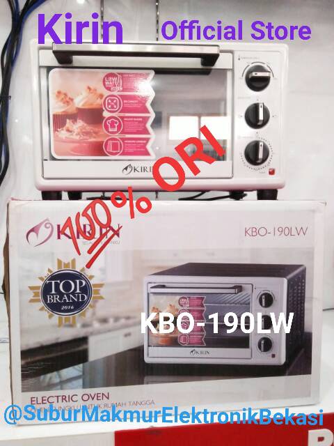 Oven Listrik CANTIK LOW WATT Kirin KBO-190 LW