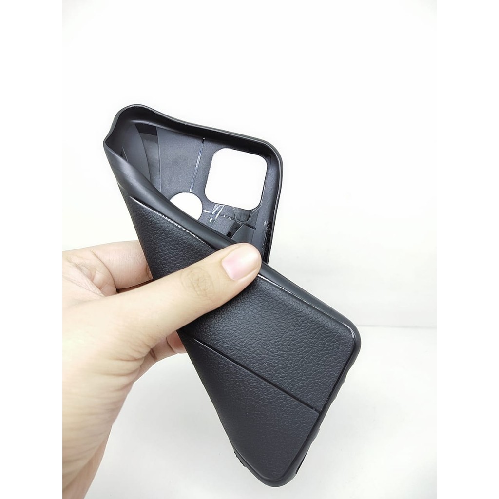 AutoFokus Realme Narzo 30A 6.5 inchi Leather Soft Case Realme Narzo 20 AUTOFOCUS Motif Kulit Jeruk