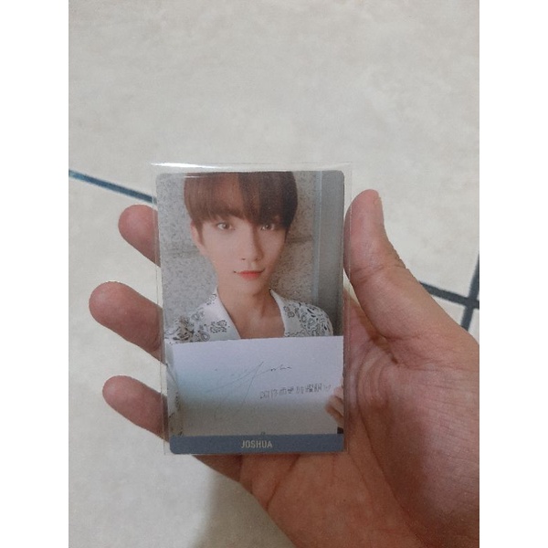 [BOOKED] Pc photocard benefit taiwan ymmd joshua seventeen