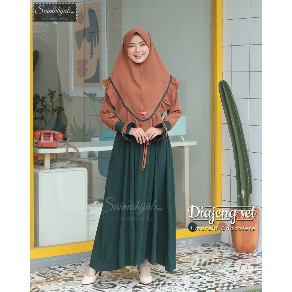 DIAJENG BY SAIMA HIJAB /GAMIS SET