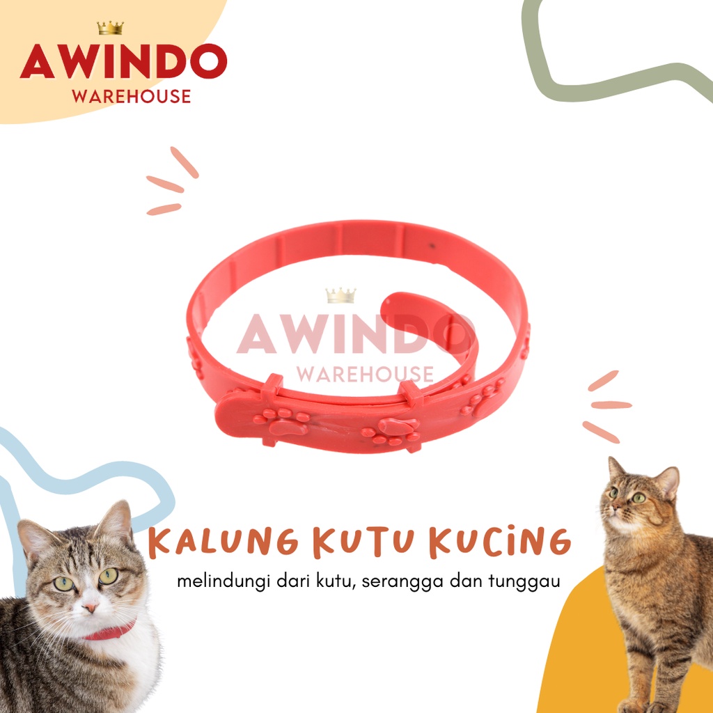 KALUNG ANTI KUTU KUCING - Kalung Obat Anti Kutu Kucing Kelinci Anjing Musang Flea Tick Cat Kitten Image 2