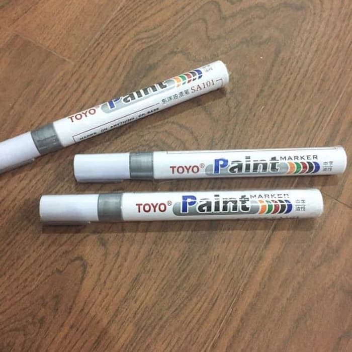 

Spidol Ban Silver Paint Marker Perak Not Spidol Toyo