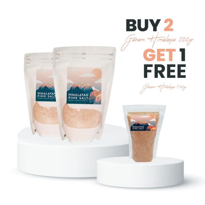 

[[COD]] Garam Himalaya premium Salt asli Natural Himsalt Garam Merah 500gr EKSLUSIF Kode 303