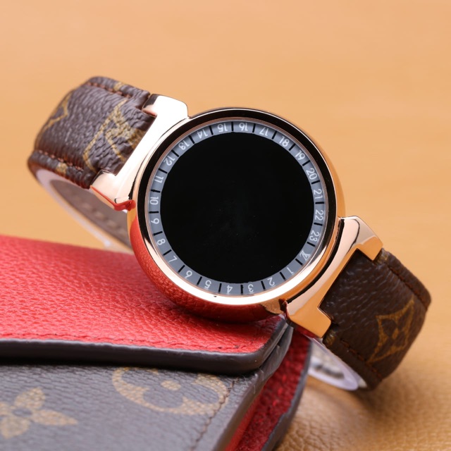 Jam tangan wanita LV led touchscreen Terbaru mewahhh bgtt
