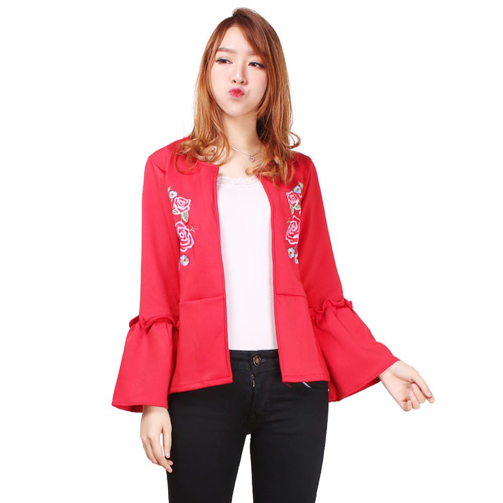 BIG SALE!! VS SH - Blazer Bordir Flower (Kode 354)