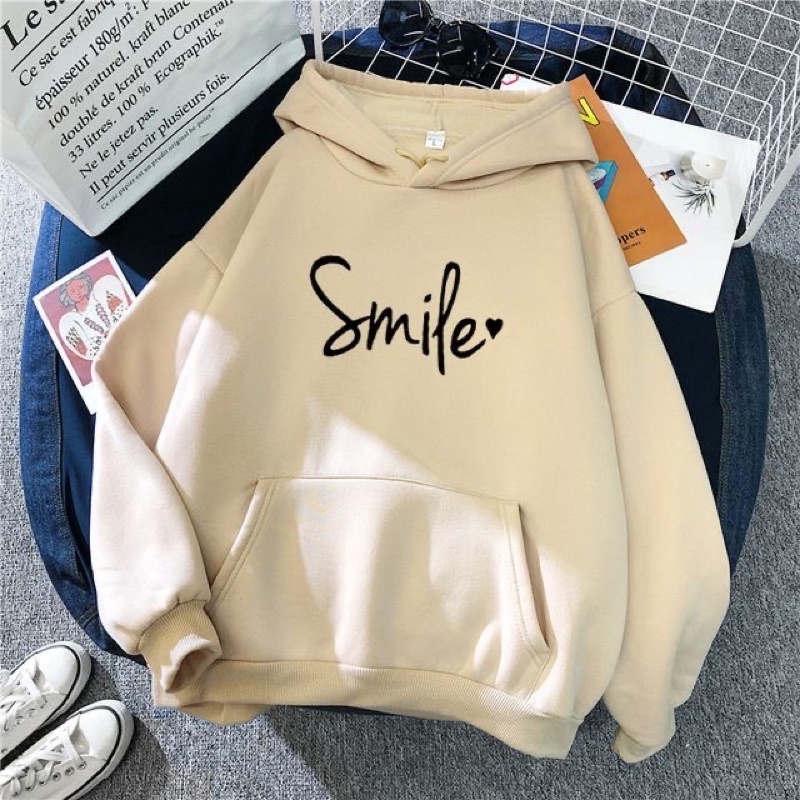 HOODIE SMILE SIZE M - XXXL