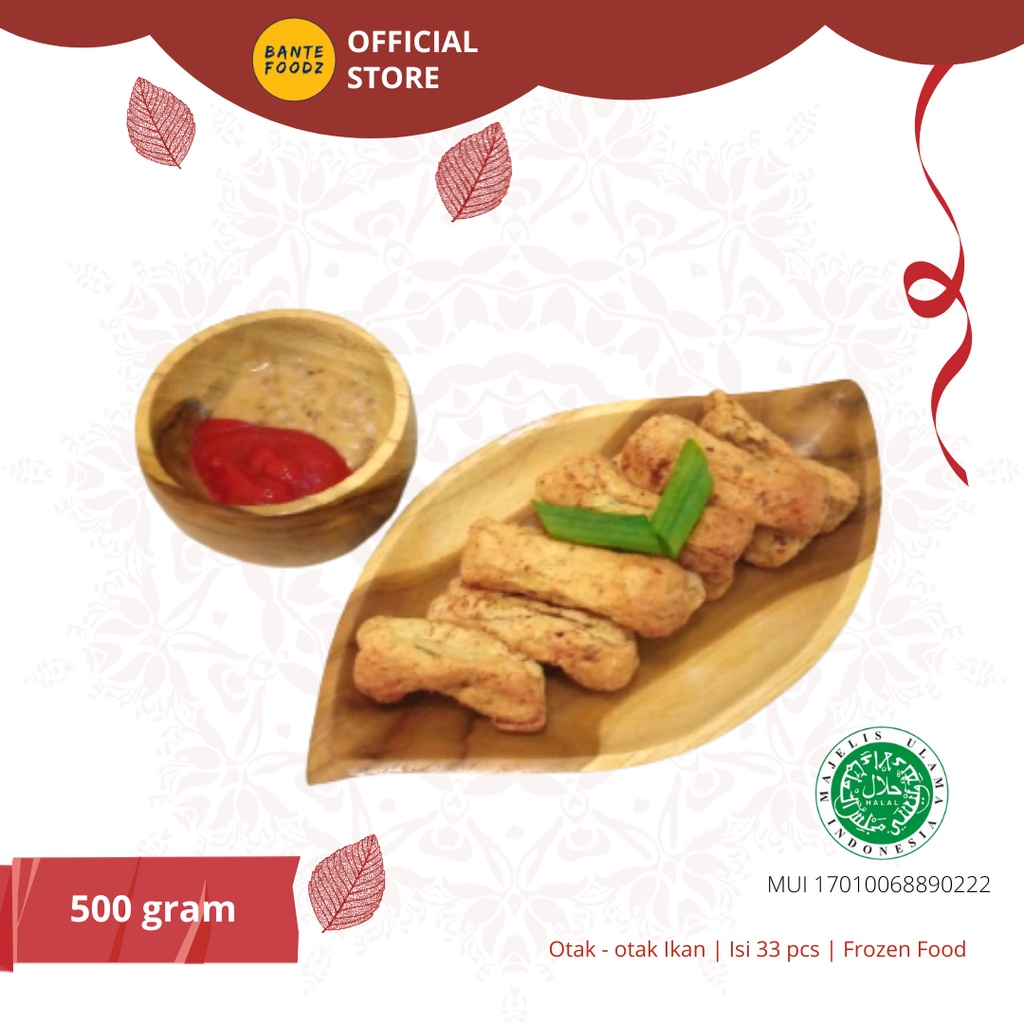 

Otak - Otak Ikan Terlezat Best Seller 500 g