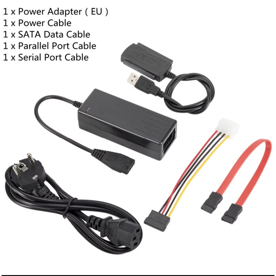 Kabel Konverter Adapter USB 2.0 To IDE / SATA 2.5&quot;,3.5 Inci R-Driver III