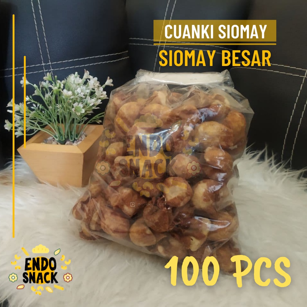 100 Pcs CUANKI SIOMAY Kering Topping Pelengkap Baso Aci, Seblak dan Cuanki