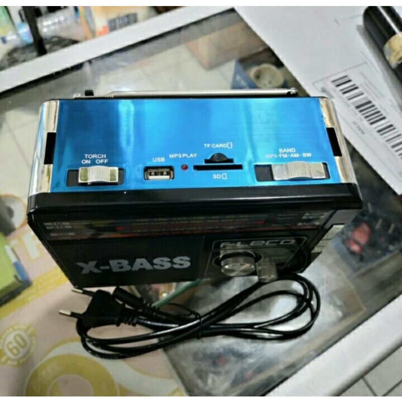 Cod//Bayar Ditempat Radio USB Fleco F-035BT Suara jernis kwalitas dijamin