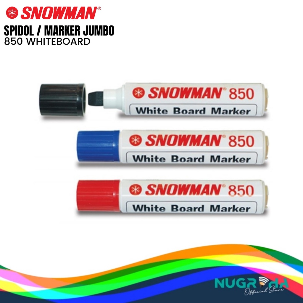 

SNOWMAN SPIDOL / MARKER JUMBO 850 WHITEBOARD