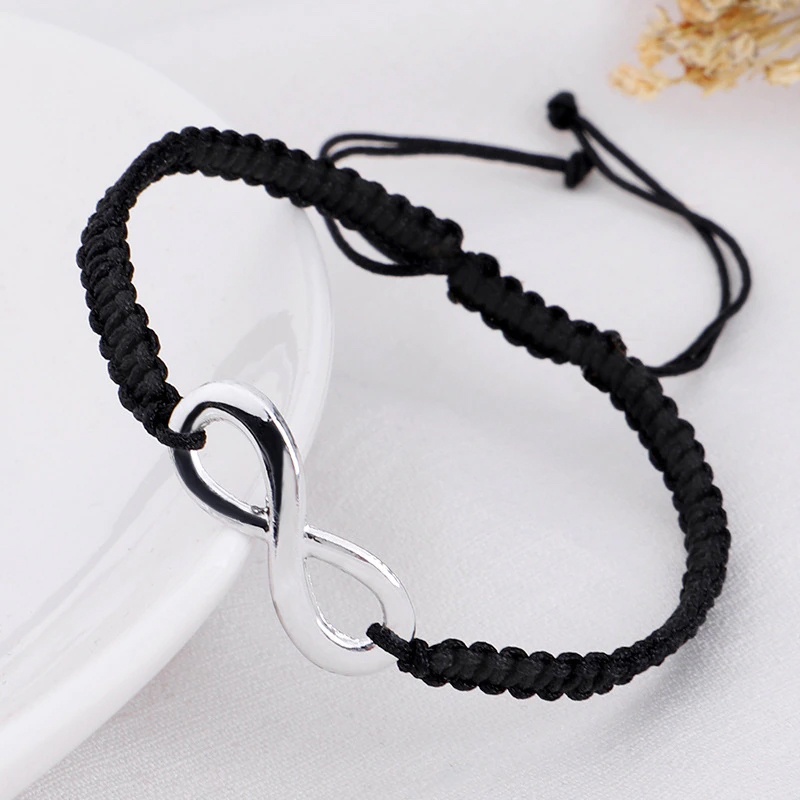 Gelang Anyaman Minimalis Infinity