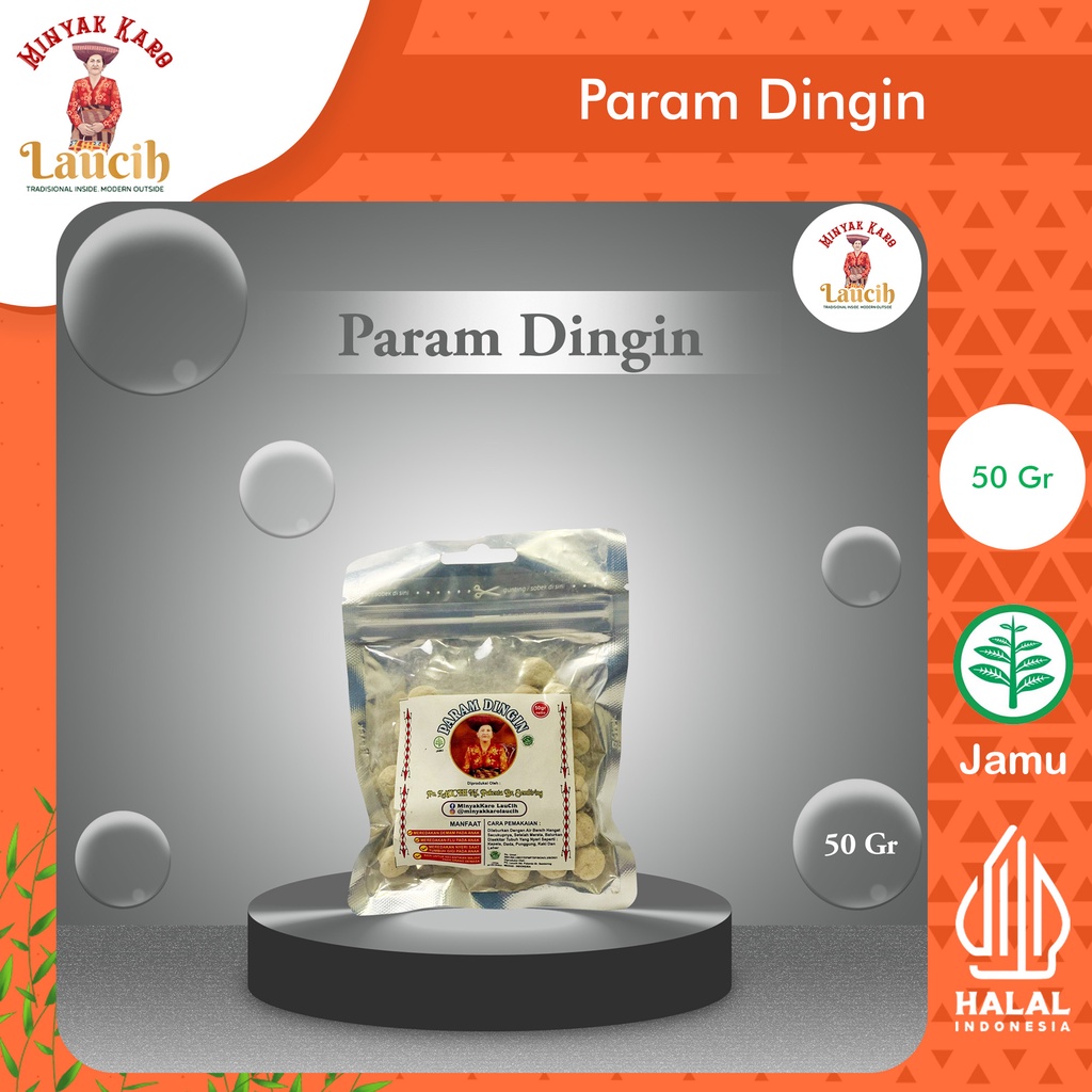 

Herbal Rempah Param Dingin Tradisional Karo Laucih - Kuning Anak 50g