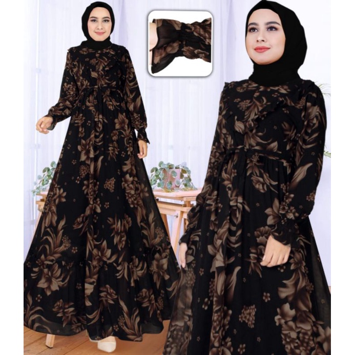 GAMIS CERUTY BABYDOLL PREMIUM//GAMIS REMPEL DADA//GAMIS MOTIF TERBARU//GAMIS CANTIK