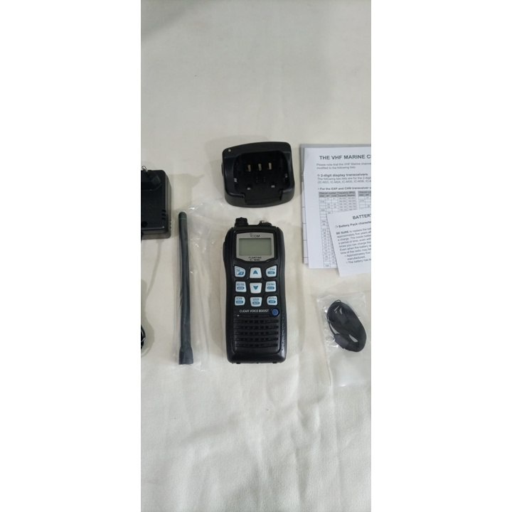 HT Icom Marine M36 (6Watt) Anti Air Garansi 1 Tahun Walkie Talkie | IC-M36 Tahan Air IP67 (156.025 - 157.425MHz) Handy talky | Icom M 36 IP67 handy talky Radio