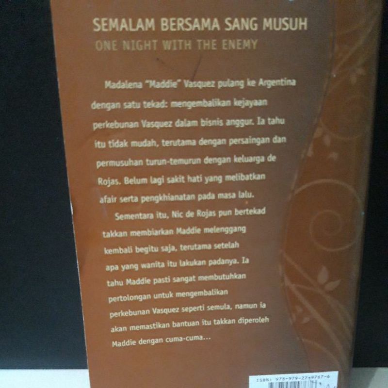 Harlequin, One Bight with the Enemy, Semalam bersama sang musuh by Abby Green-1