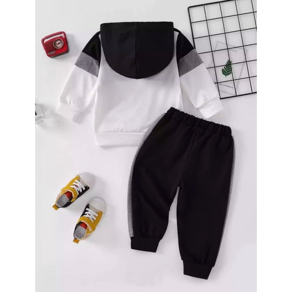 PROMO-SETELAN SWEATER JOGGER ANAK 1-5 TAHUN SETELAN ANAK LAKI LAKI PEREMPUAN PAKAIAN ANAK LAKI LAKI PEREMPUAN HOODIE ANAK LAKI LAKI PEREMPUAN SETELAN JAKET SWEATER TERBARU TERLARIS