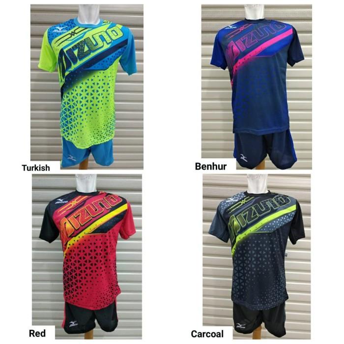 Hematsmart Baju Setelan Voli / Volley Mizuno Mz11 Polos