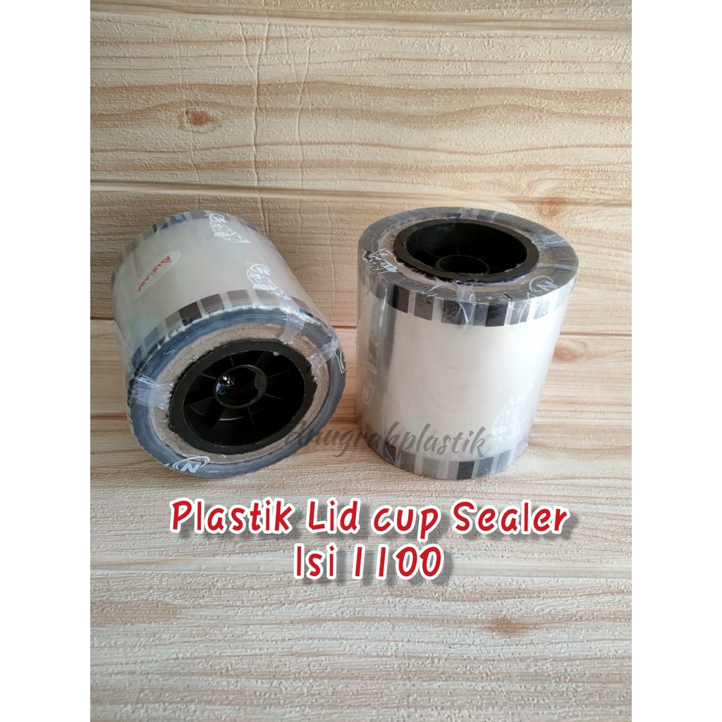 

Plastik Lid cup sealer polos/ Lid sealer penutup gelas