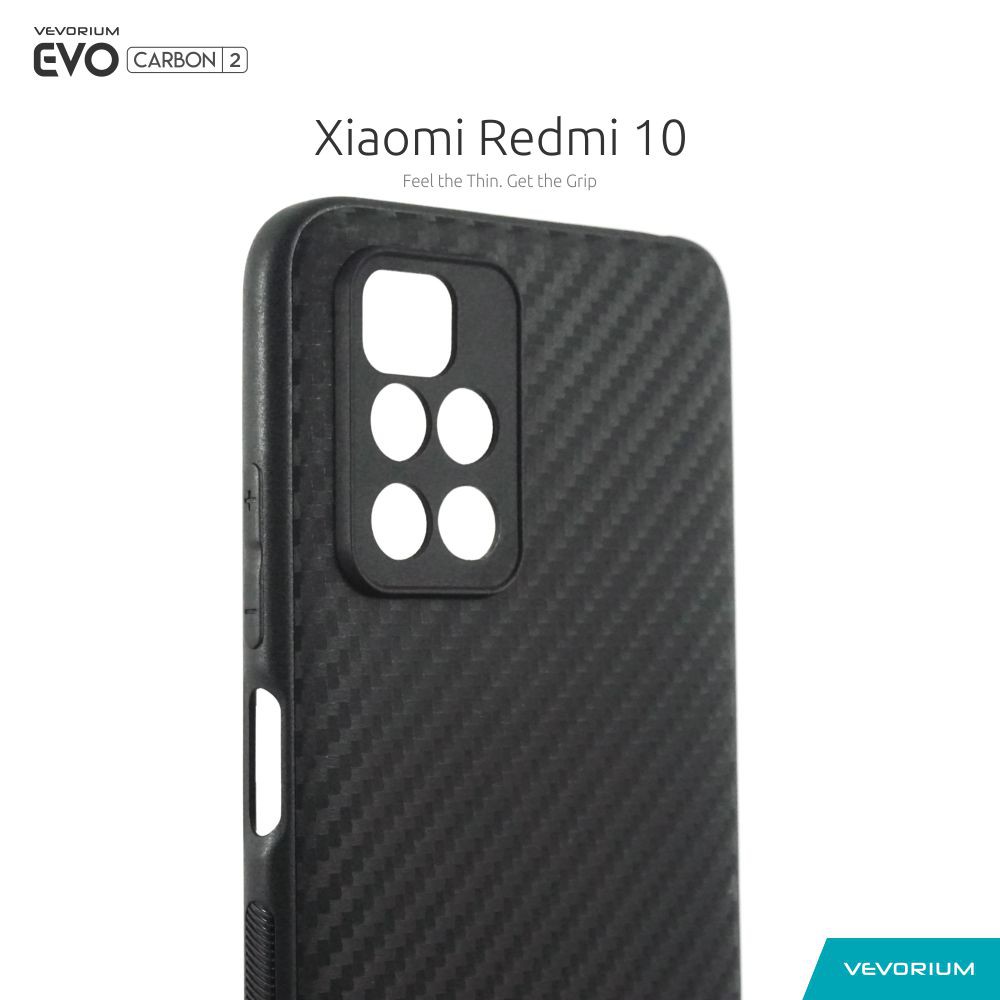 VEVORIUM EVO CARBON Xiaomi Redmi 10 2022 Redmi 10 4G Soft Case Softcase