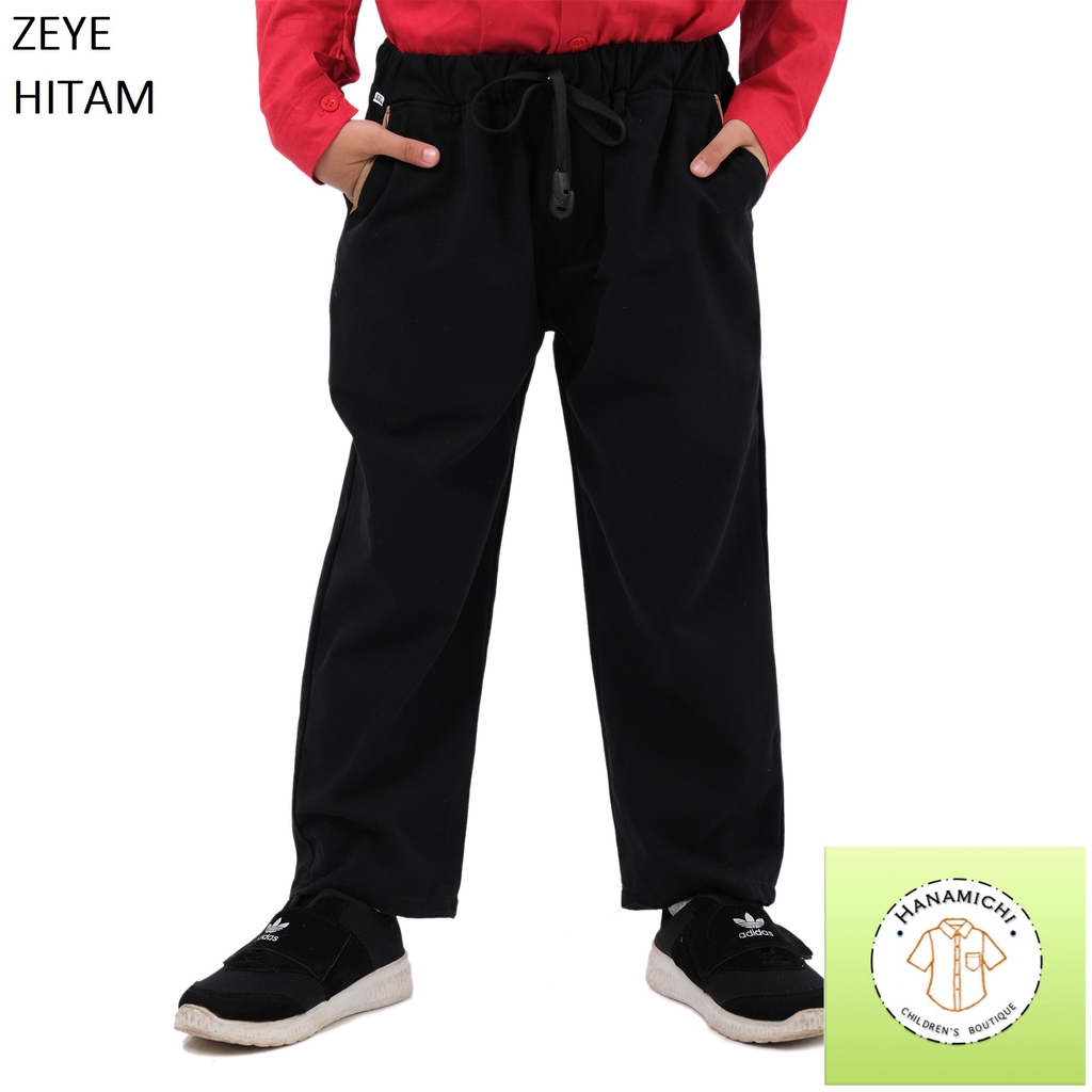 Hanamichi ZEYE Celana Chino Panjang Anak Motif Polos