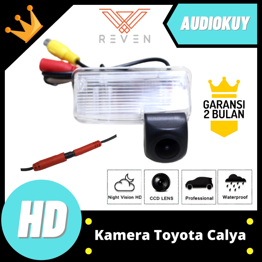 Kamera Mundur HD Toyota Calya / Kamera Parkir Reven