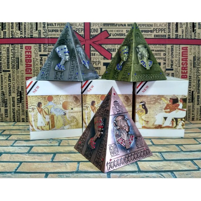 Souvenir Pyramid Mesir 12.5CM / Souvenir Oleh2 Mesir Pyramida 2031