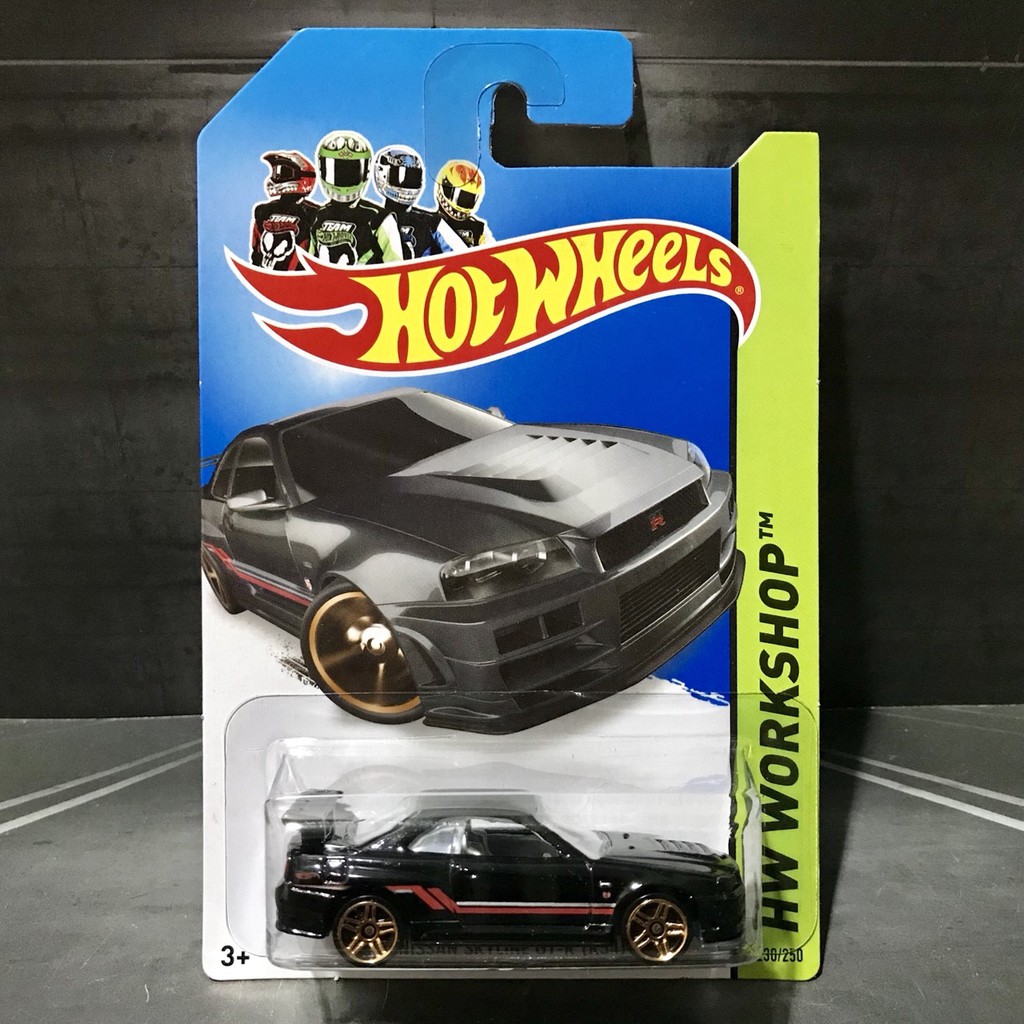 hotwheels nissan skyline r34