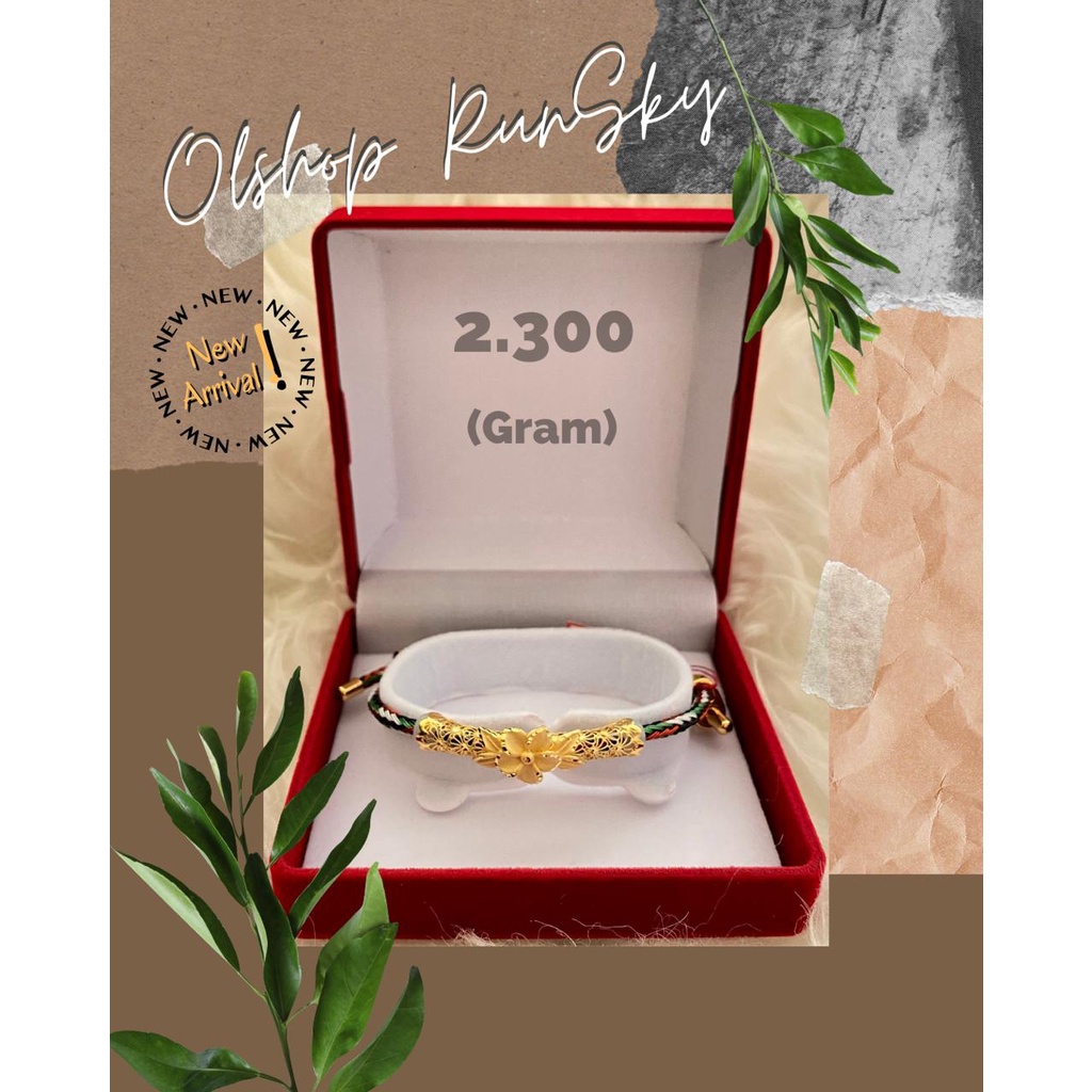 Gelang Variasi Emas Muda (2.300 Gram)