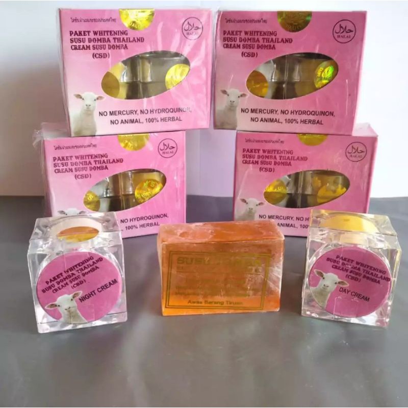 Cream Whitening Susu Domba