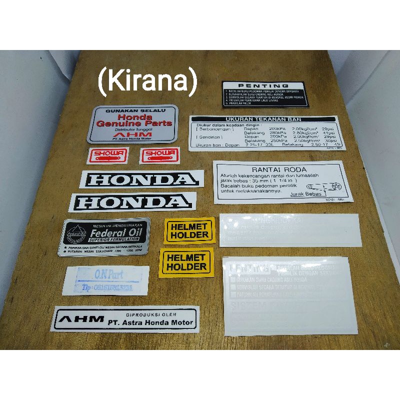 

Stiker Detail Pelengkap Kirana
