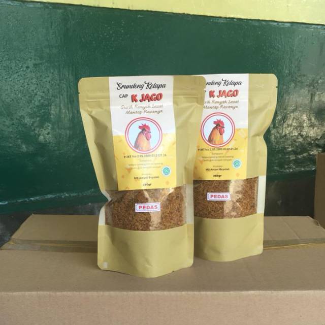 

Serundeng pedas dan serundeng manis