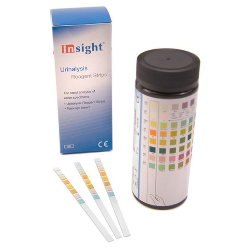 Insight Urinalysis Reagent Strips/Insight Urinalysis/Alat Cek Urin